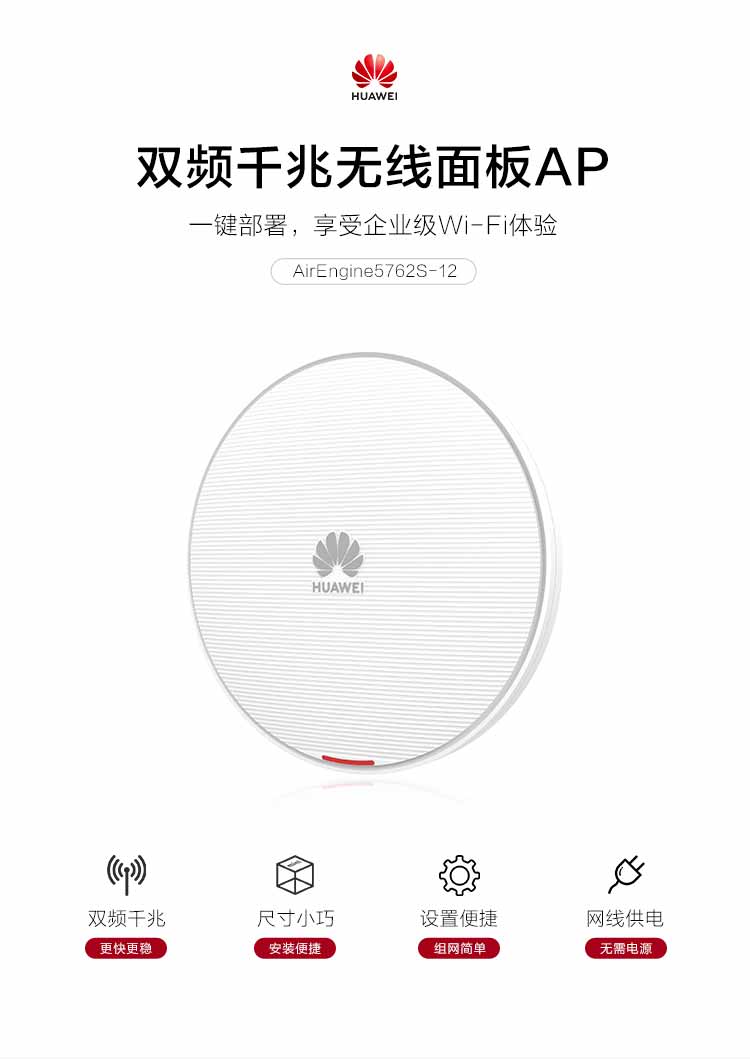 華為無線面板AP