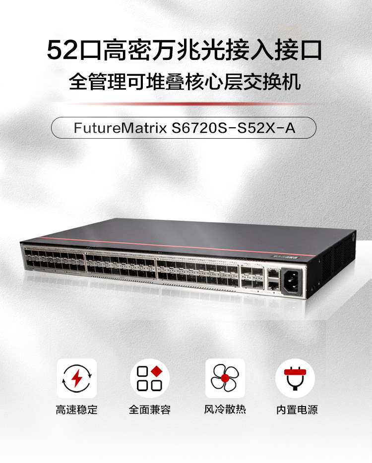 華為核心層交換機