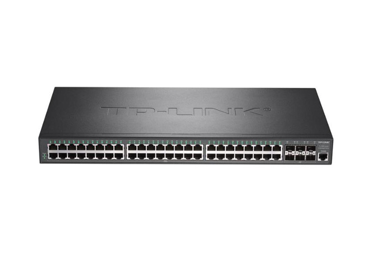 TP-LINK萬(wàn)兆上聯(lián)三層網(wǎng)管交換機(jī)TL-NS650-48G6T